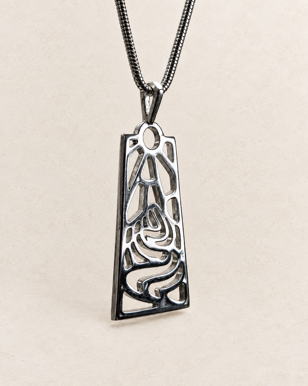 MTN/SUN Silver Pendant